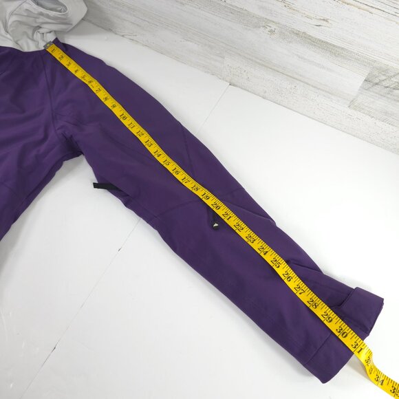 STRAFE Silver Queen WOMEN'S SIZE MED Snow Ski PURPLE Jacket Hooded Polartec - Picture 16 of 16